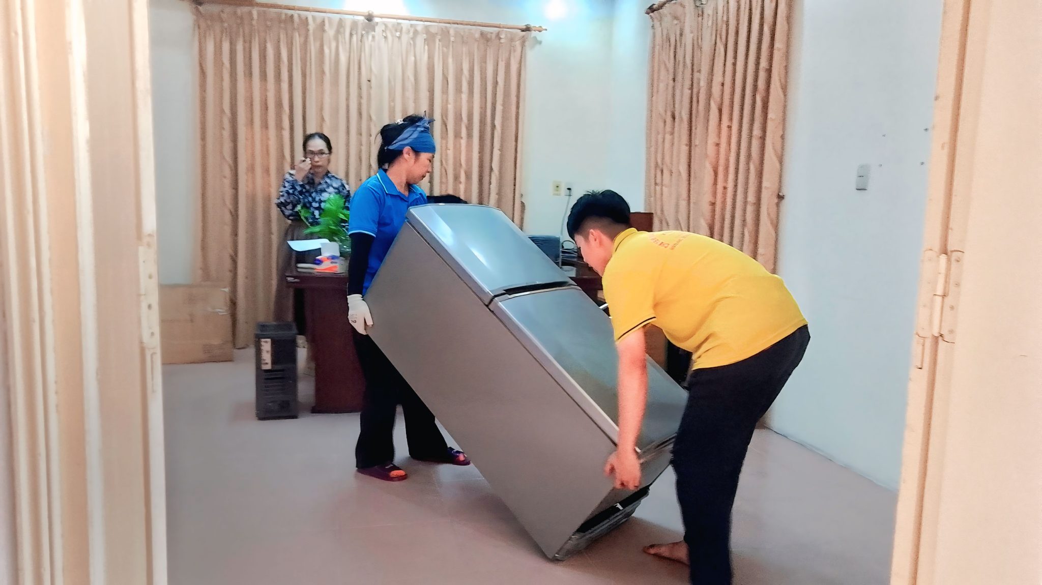 sắp xếp lắp đặt gọn gàng