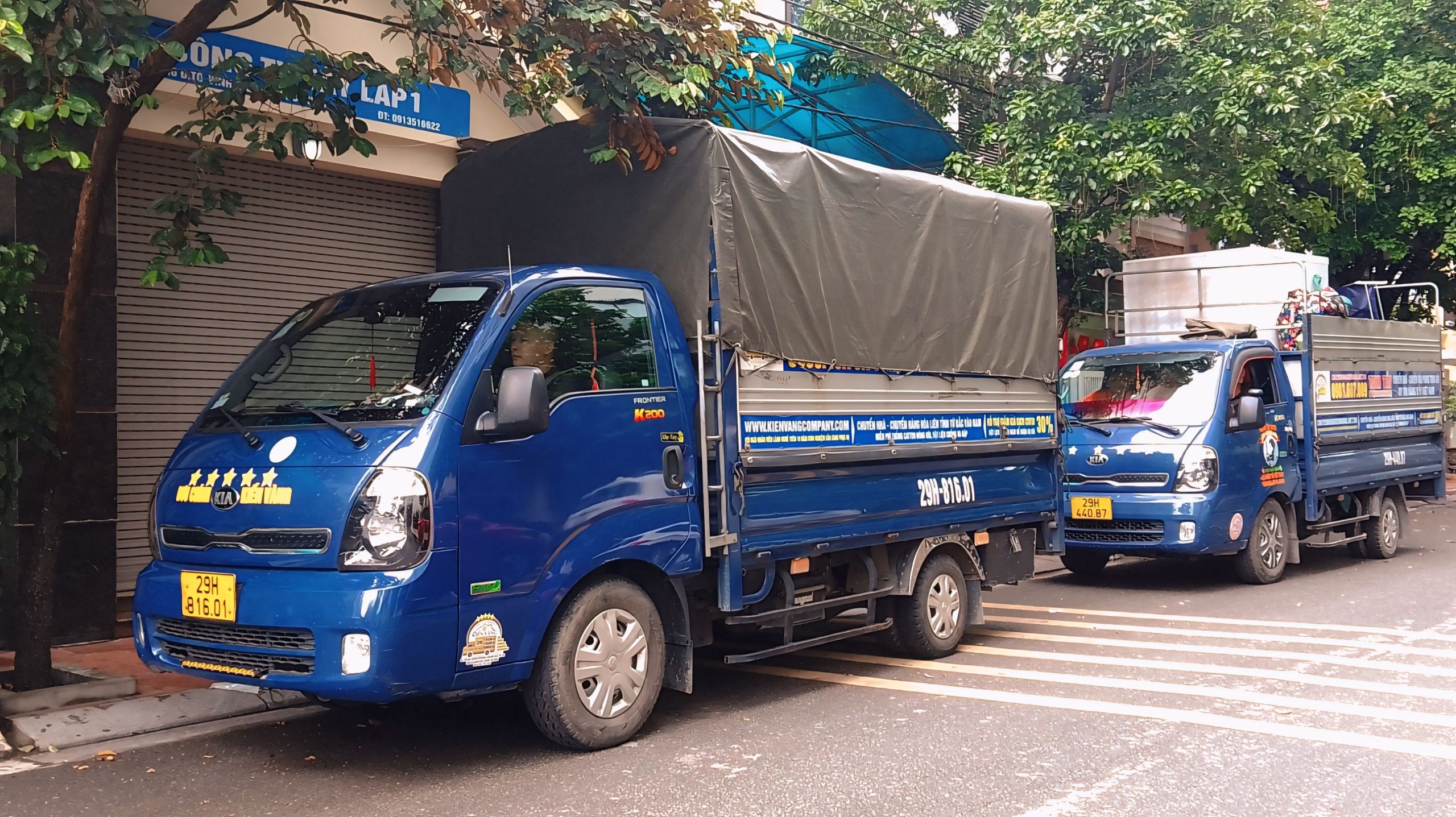 Xe tải chuyển nhà tại KienVang Moving